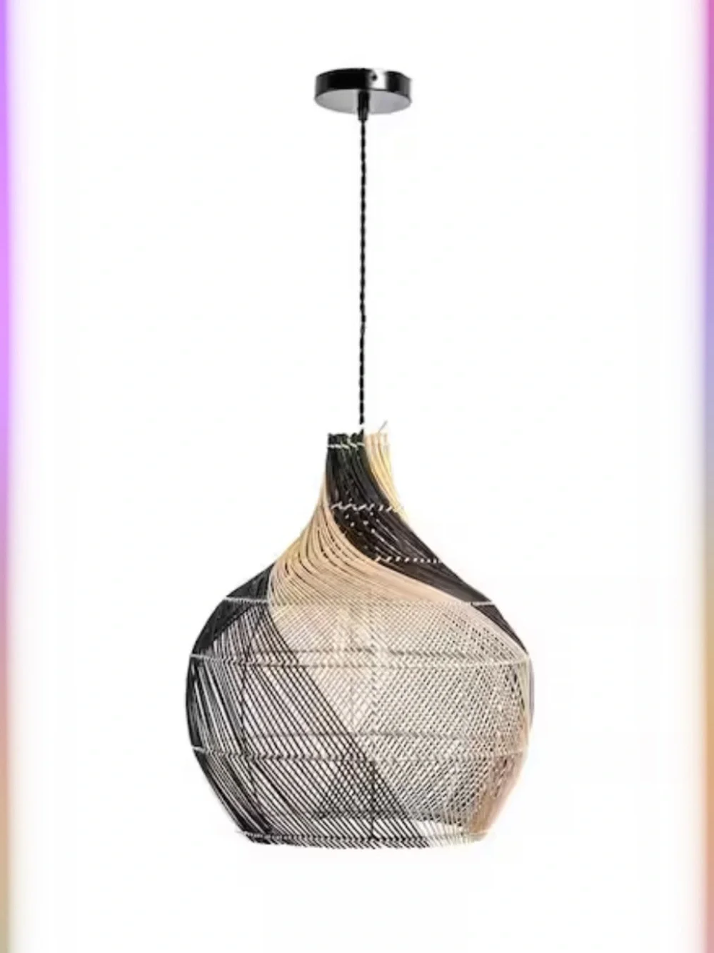 Elle 1-Light Modern Coastal Pendant Light